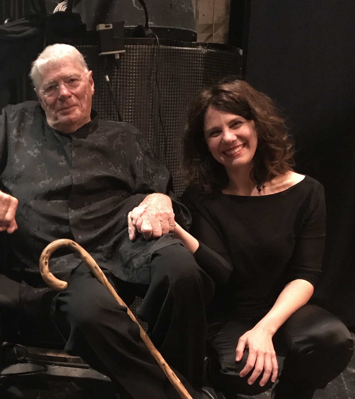 con il Maestro Sir Jeffrey Tate, Teatro Malibran, Venezia